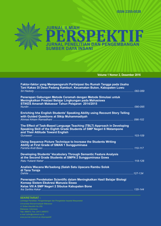 Jurnal Perspektif Volume 1 Nomor 2